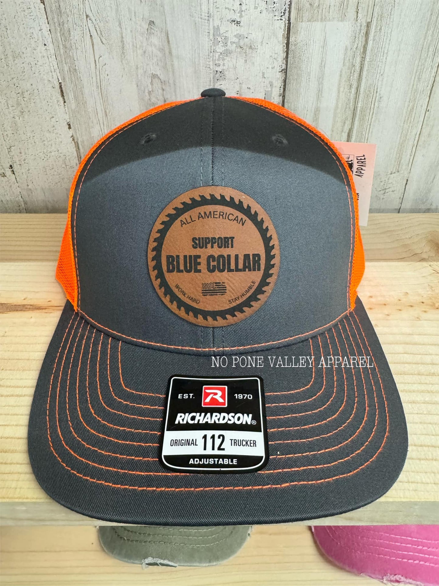 Support Blue Collar Hat