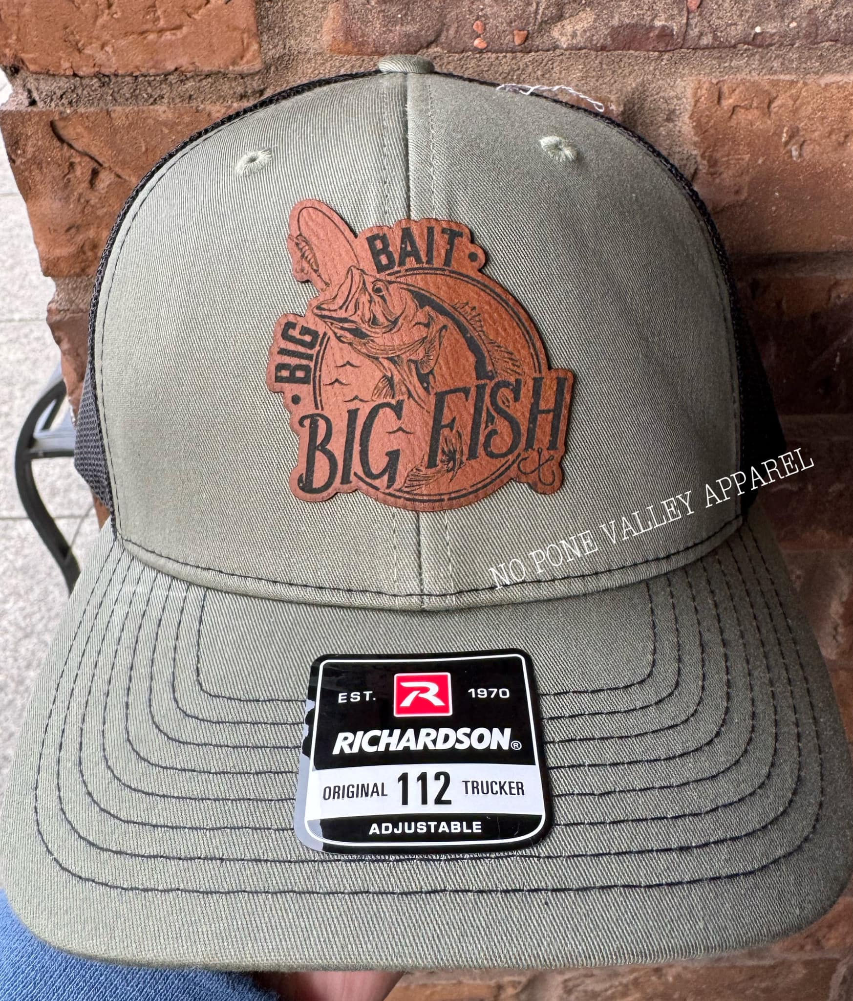 Big Bait Big Fish Hat – No Pone Valley Apparel