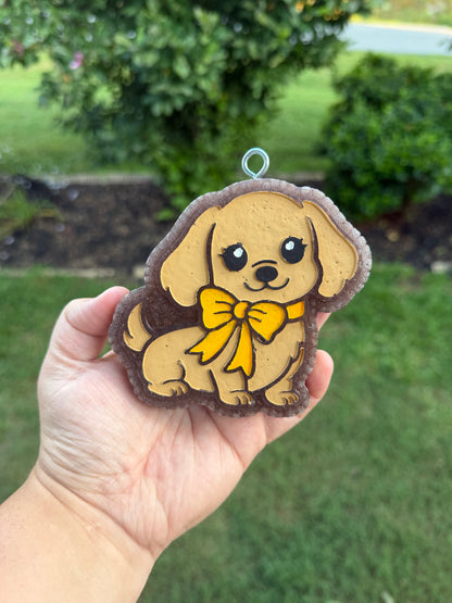 Wiener Dog With Bow