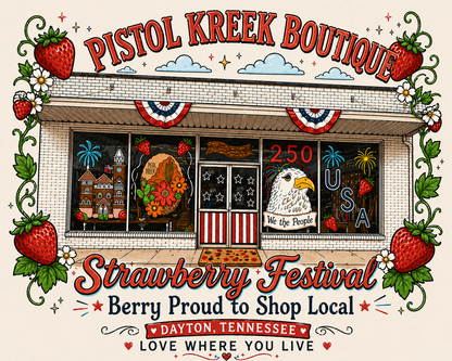 Pistol Kreek Boutique Strawberry Festival PREORDER