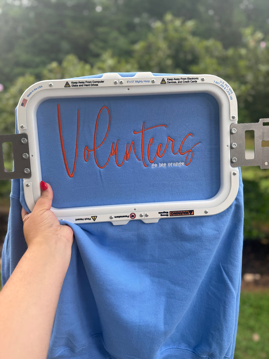 Volunteers Go Big Orange