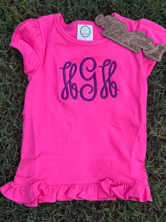 Monogram Toddler T-Shirt
