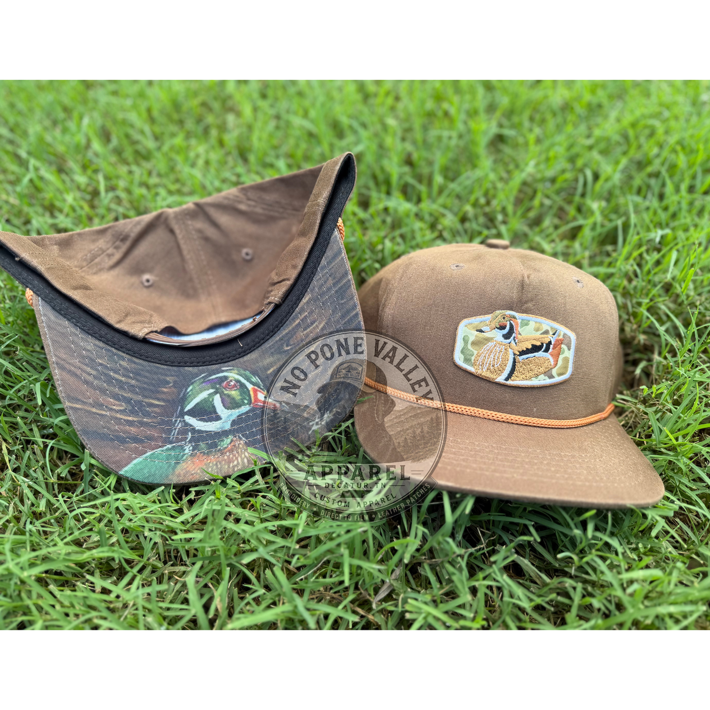 Wood Duck Wax Rope Hat