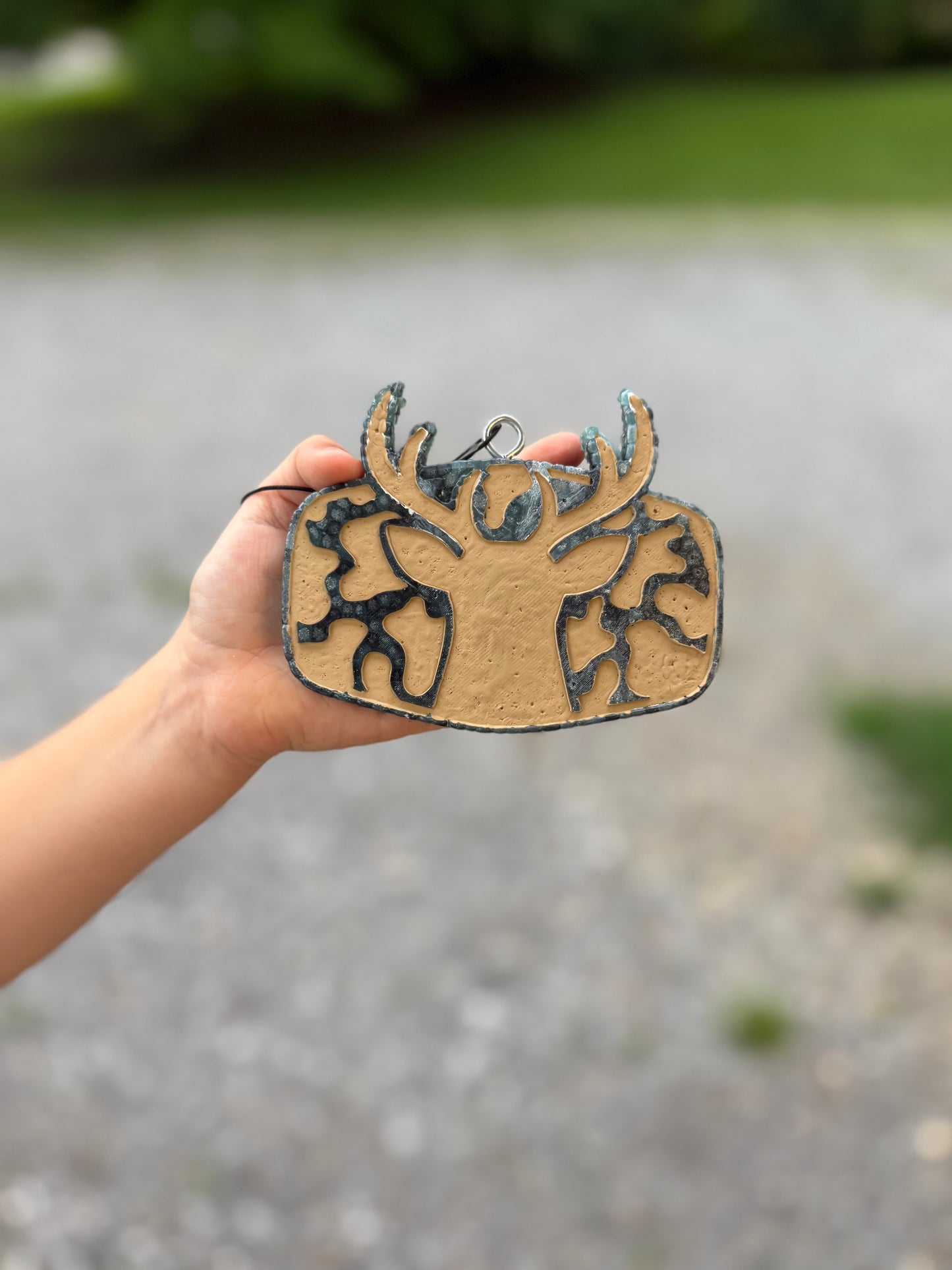 Camo Deer Head
