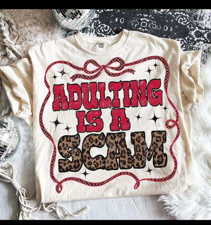 Adulting is a scam PREORDER