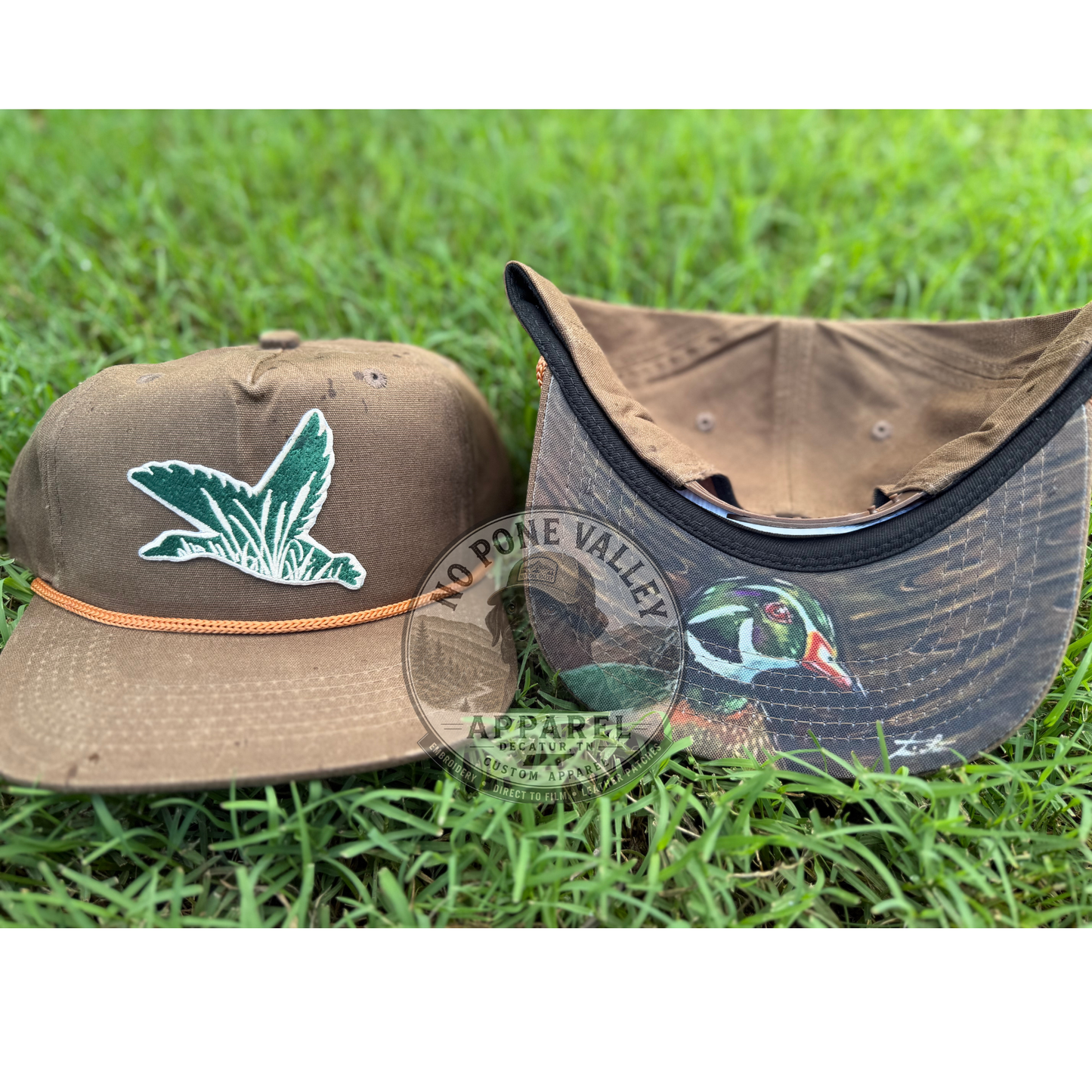 Wood Duck Wax Rope Hat