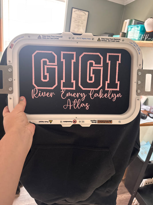 Personalized Sweatshirt (NON- APPLIQUE)