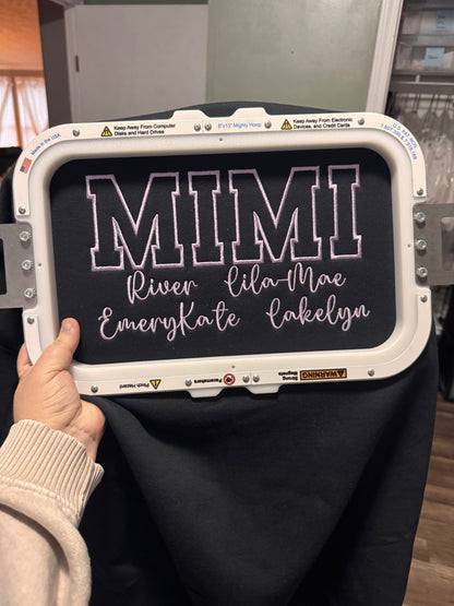Personalized Sweatshirt (NON- APPLIQUE)